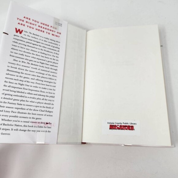 How To Win The Bachelor By Chad Kultgen & Lizzy Pace Hardcover - Picture 6 of 14